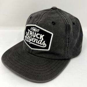 Chevy Truck Legends Hat Men One Size Black grey White Breathable Embroidered Cap
